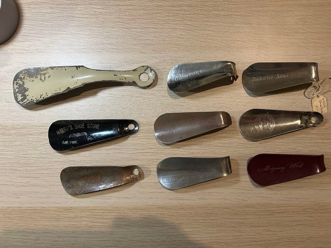 ビンテージ シューホーン 61本+ ボタンフック 15本　まとめ売り