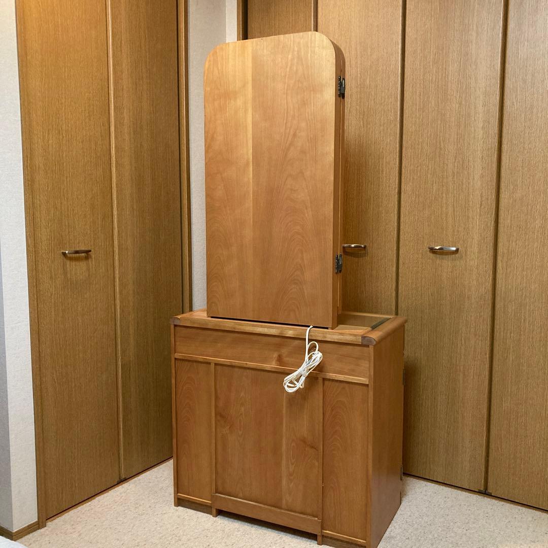 三面鏡　ドレッサー　鏡台