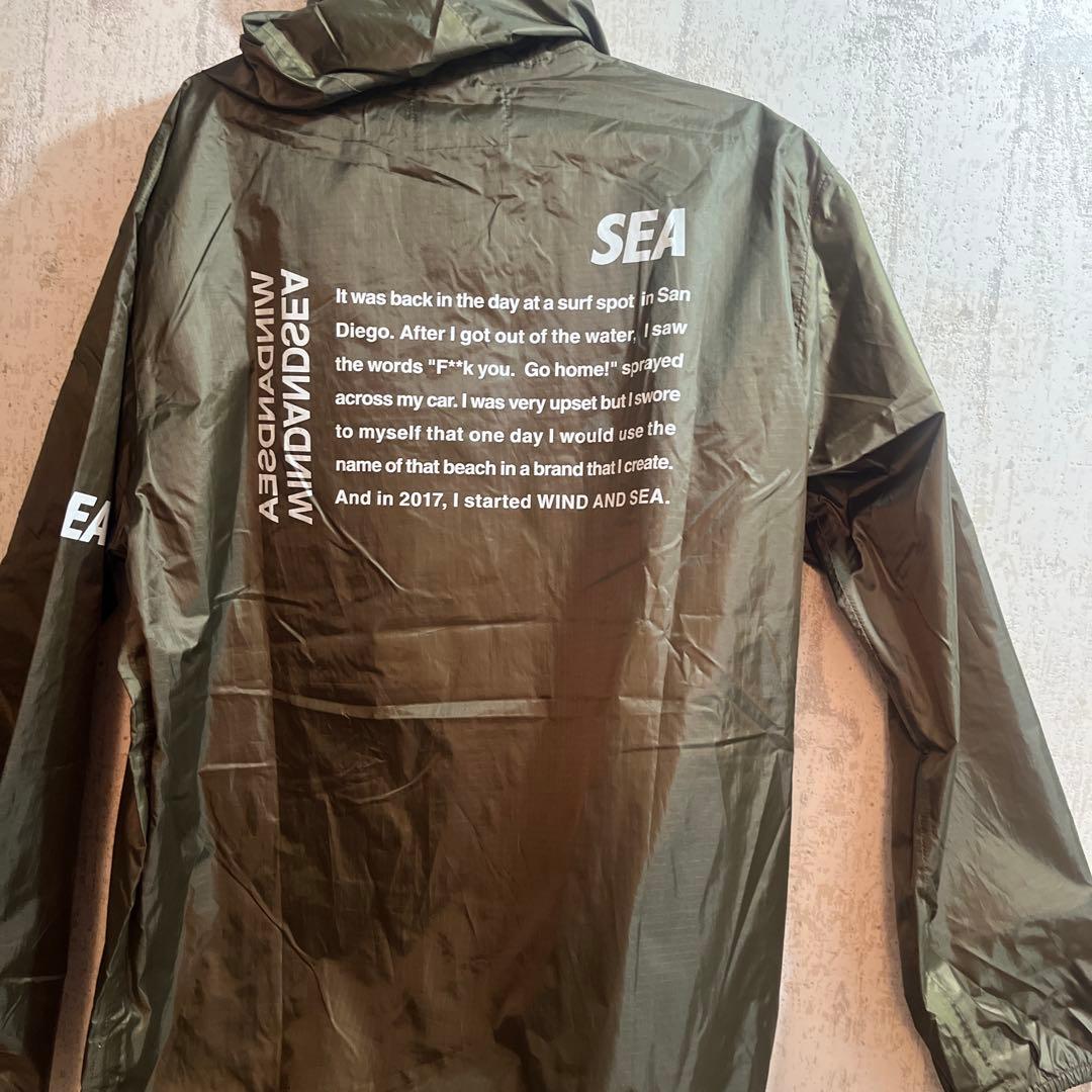 MRU2 サマご依頼❗️WINDANDSEA フード付き撥水ナイロンジャケット