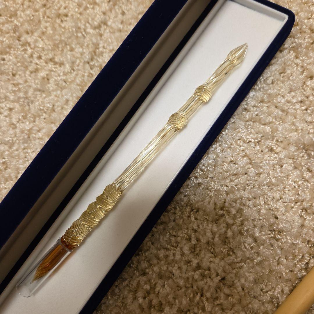 ガラスペン 佐瀬工業所 インク2種