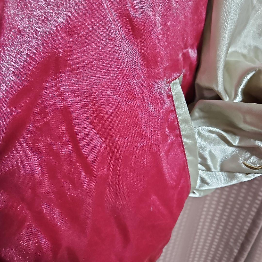 ピンクのキラキラ✨スカジャン★暖かい❤中綿