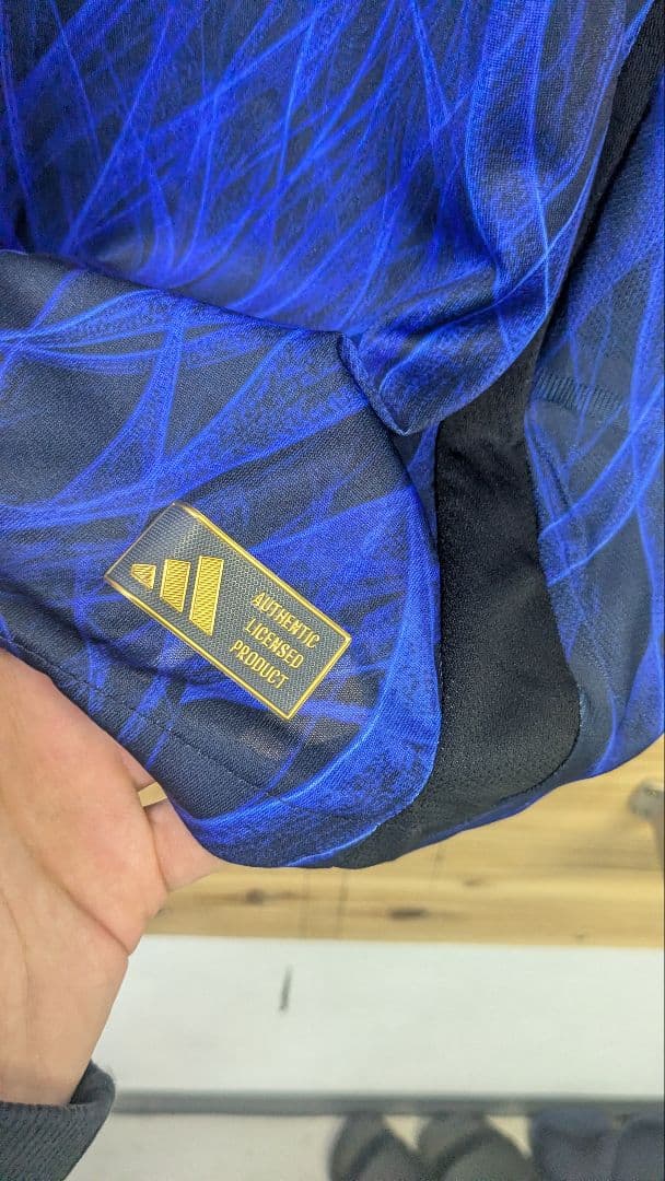 【定価の50%off】日本代表オーセンティックユニフォーム長袖モデルXLサイズ