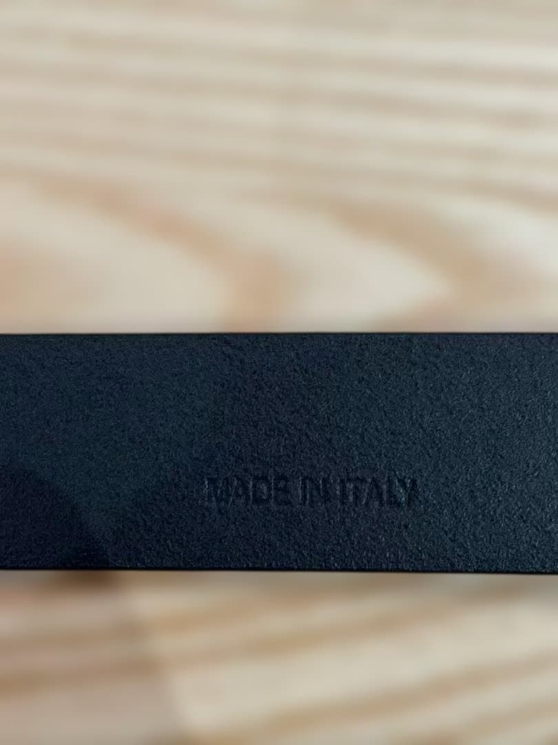 Balenciaga ゴールドバックル レザーベルト新品同様 箱 防塵袋付き