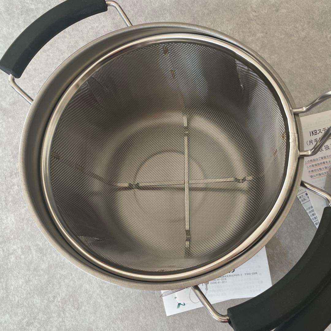 【新品未使用】ヨシカワ 日本製 シーズ・クッキング 深型両手鍋 片手鍋 セット