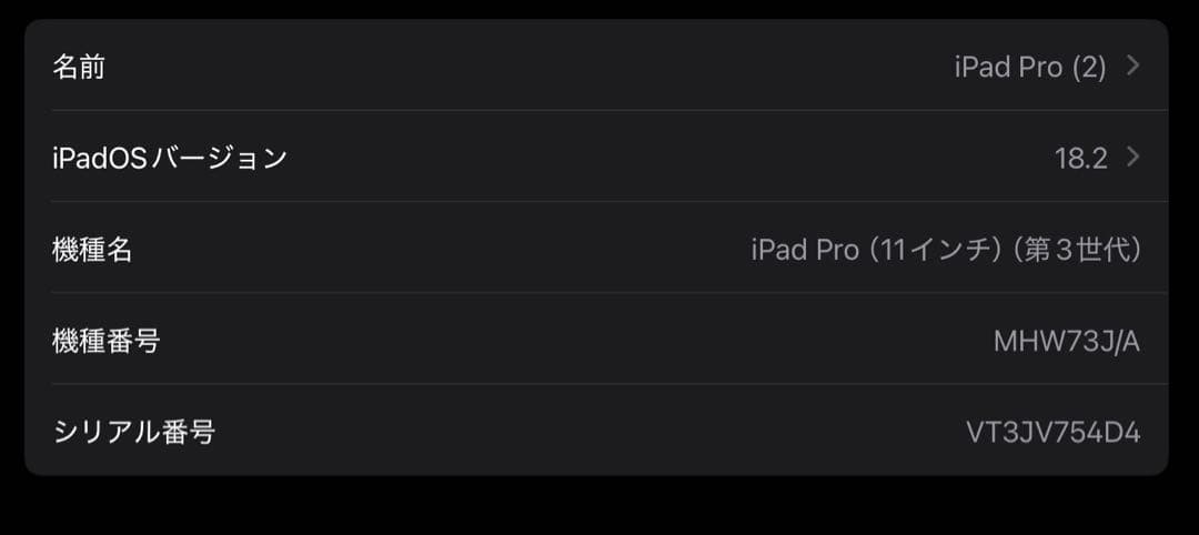 iPad Pro 11インチ スペースグレー + Apple Pencil