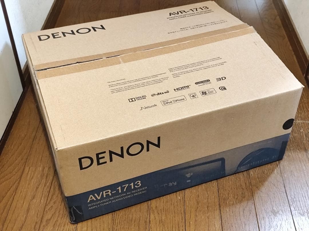 【完動美品】DENON AVR-1713 AVサラウンドアンプ 5.1ch♪