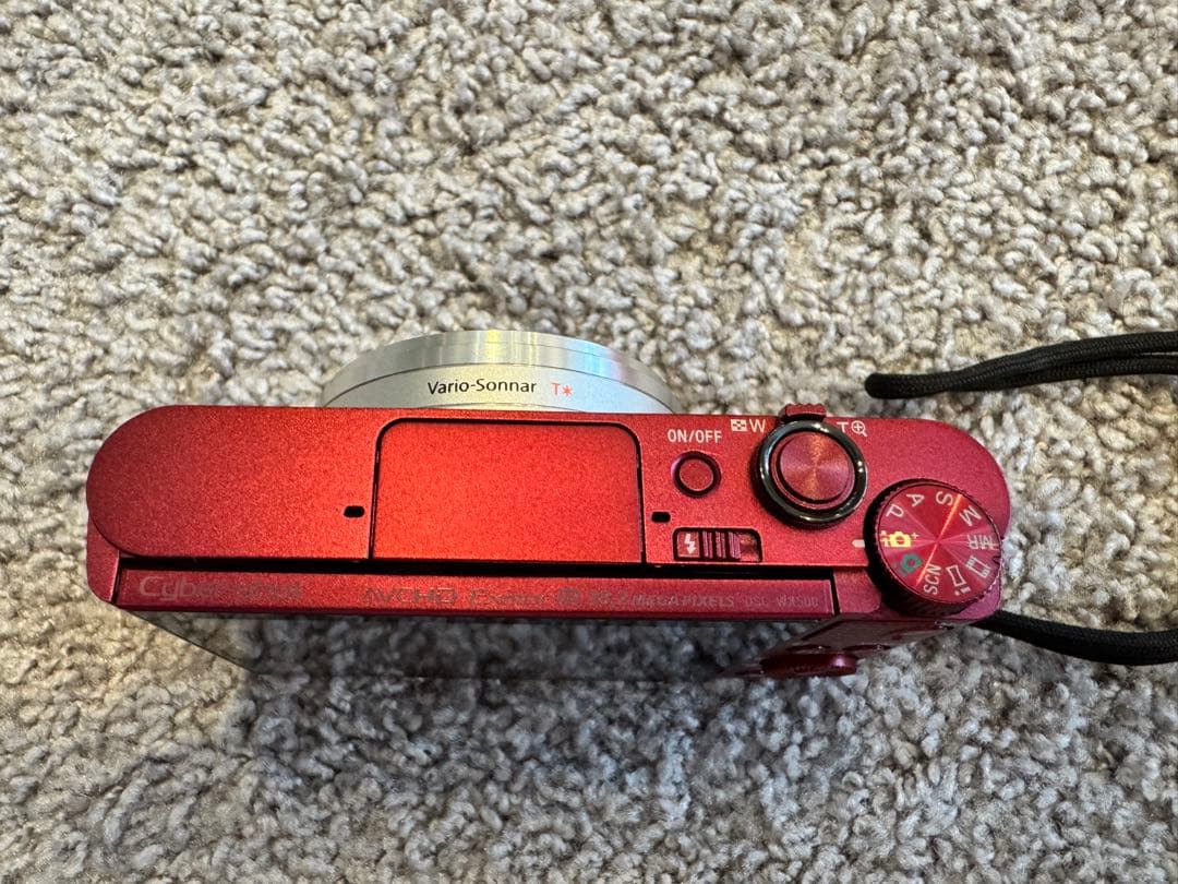 SONY DSC-WX500 レッド コンパクトデジタルカメラ