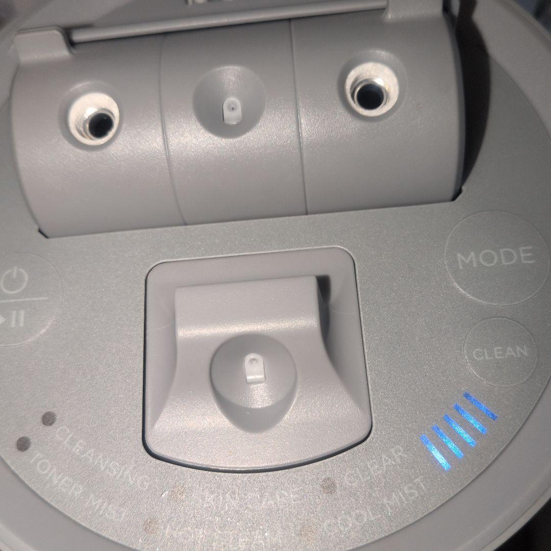 美品　SALONIA フェイススチーマー グレー