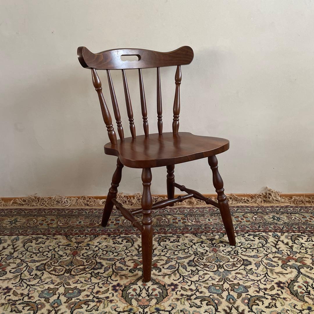 ②柏木工　ダイニングチェア　ウィンザーチェア