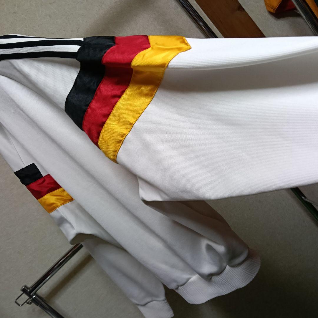 90s! アディダス デサント ドイツ代表 短丈トラックトップ　O