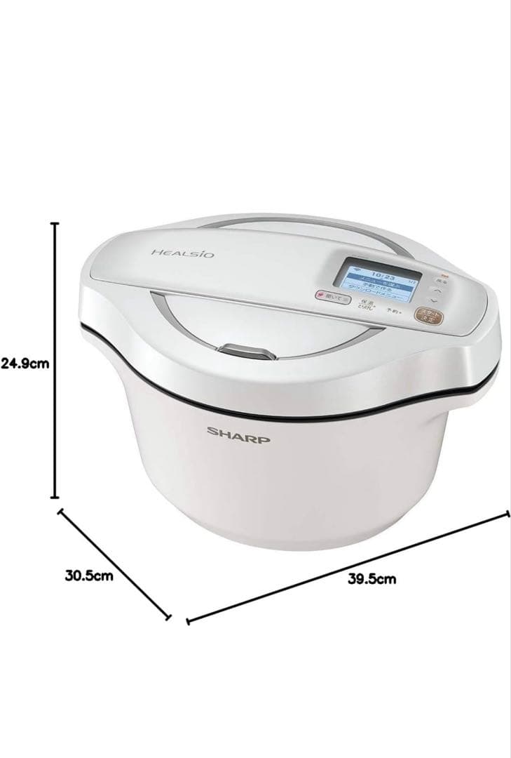 【美品】SHARP ヘルシオホットクック　KN-HT24B-W