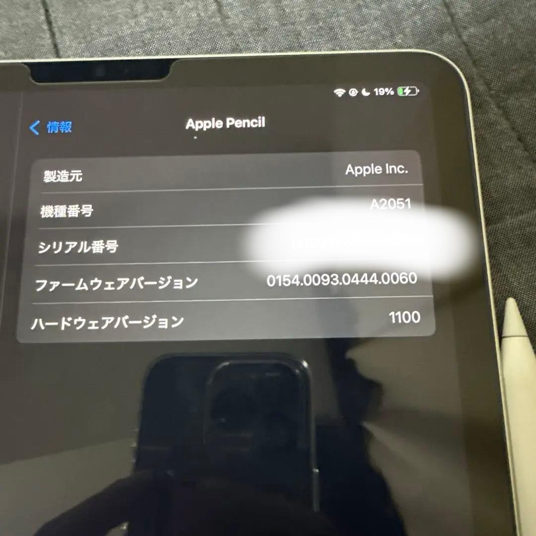 Apple iPad Pro11インチ(第4世代),ApplePencil 2