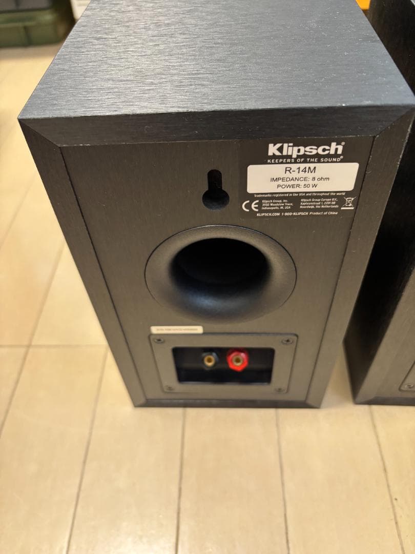 Klipsch（クリプシュ） R-14M　スピーカーケーブル付き
