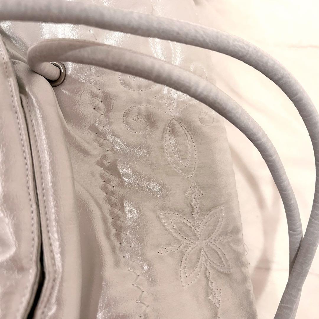 sculptor Fluffy Slouchy Satin Bag ファーバッグ