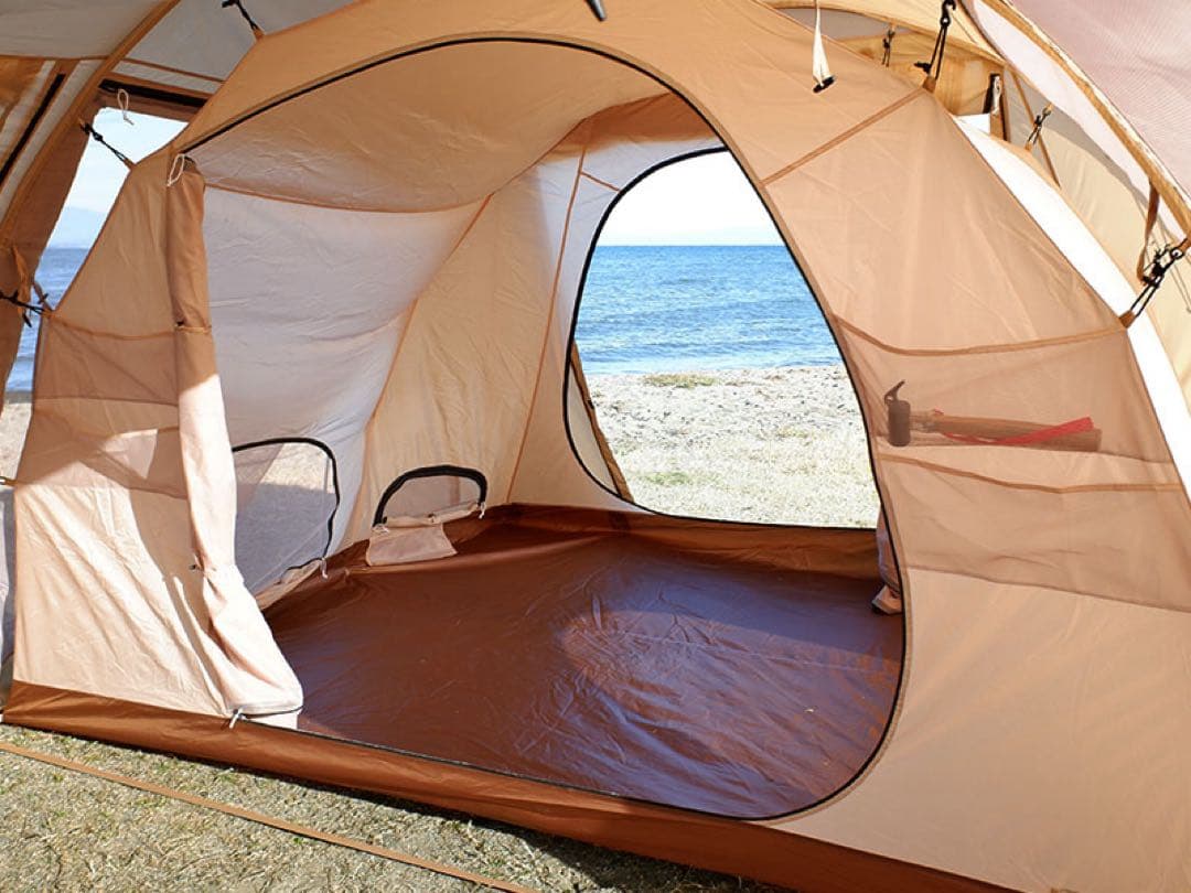 KAMABOKO TENT 3(M) タン（ベージュ）