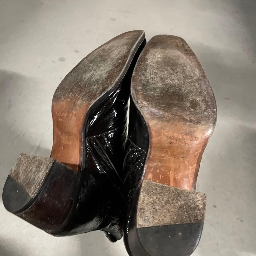 わかりゃうさん専用 サンローランリヴゴーシュ オーストリッチ ジョニーブーツ