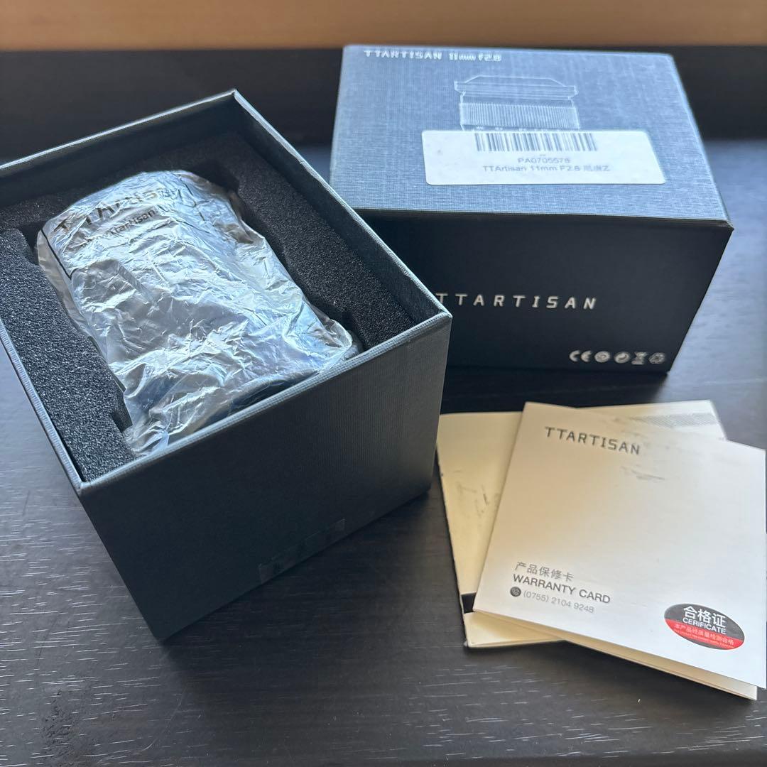 ！TTArtisan 11mm F2.8 Ｚマウント