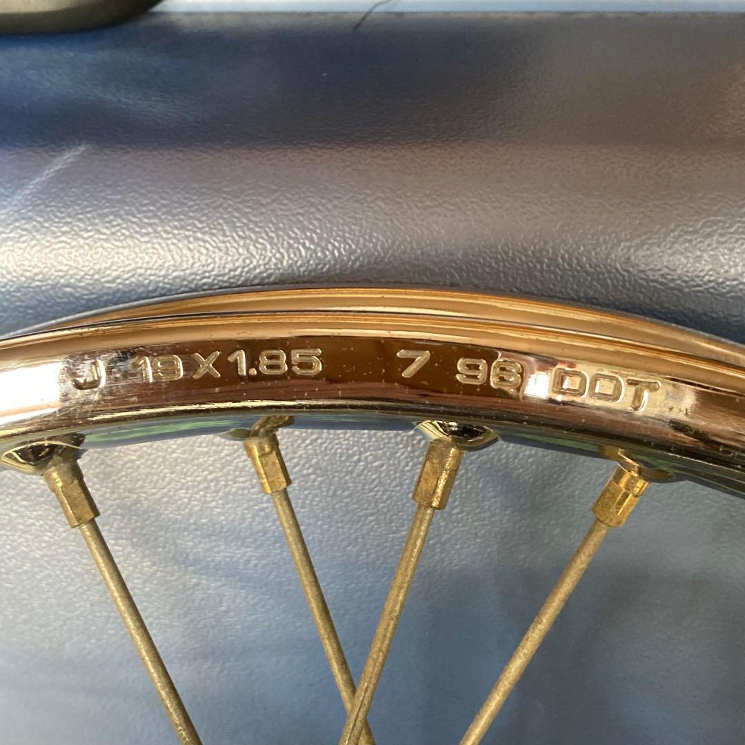 CB450セニア フロントホイール19×1.85