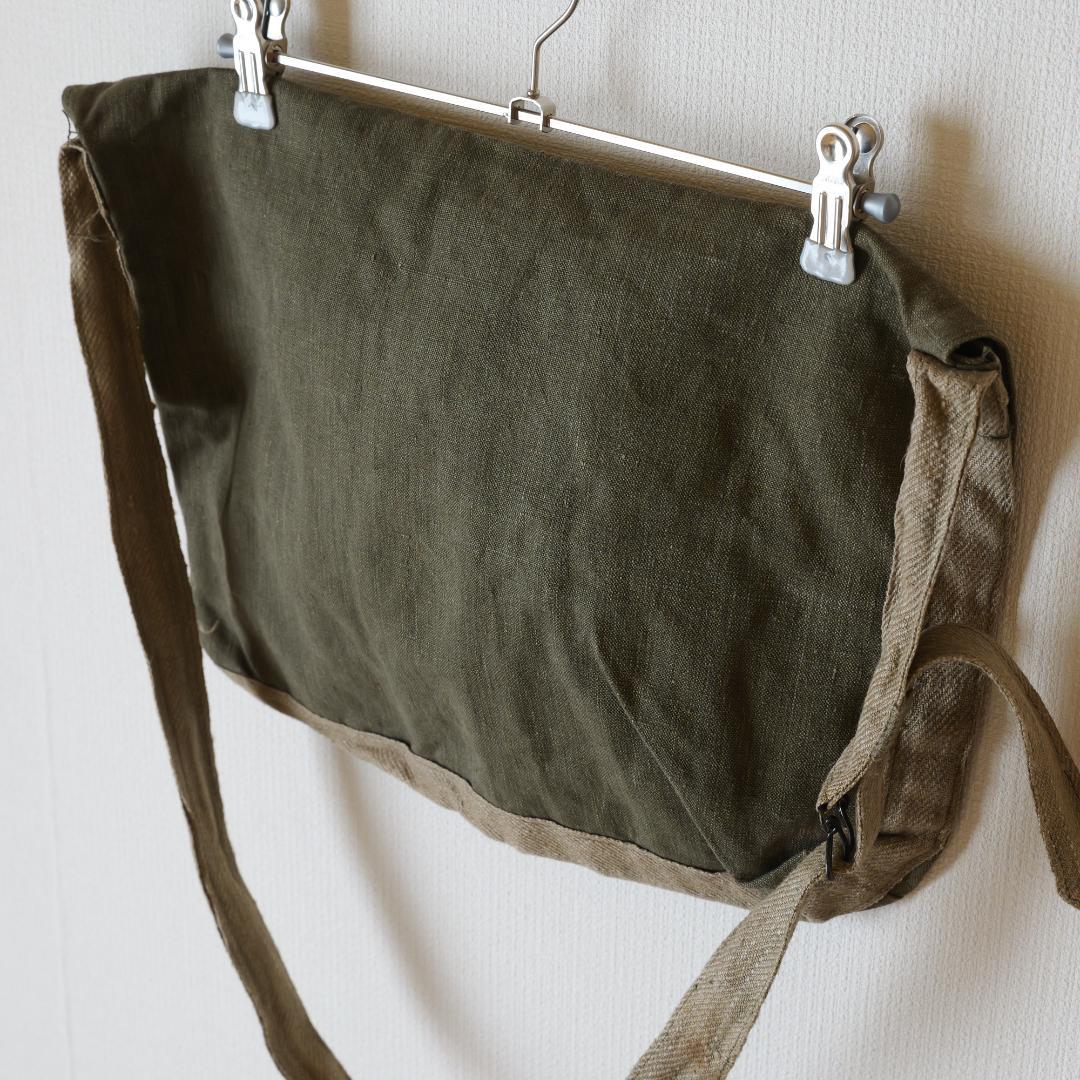 40〜50's フランス軍 M38 ブレッドバッグ フレンチビンテージ リネン