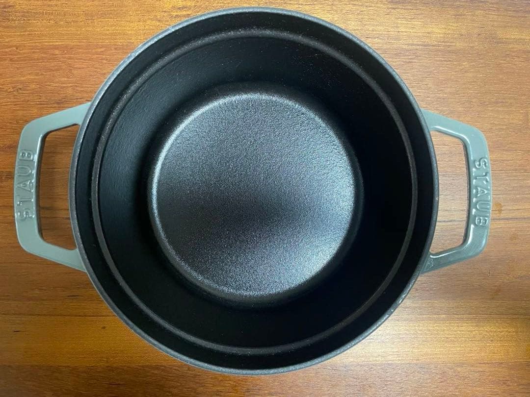 ストウブ　ミナペルホネン　ラウンド オーシャン　ユーカリ 20 cm