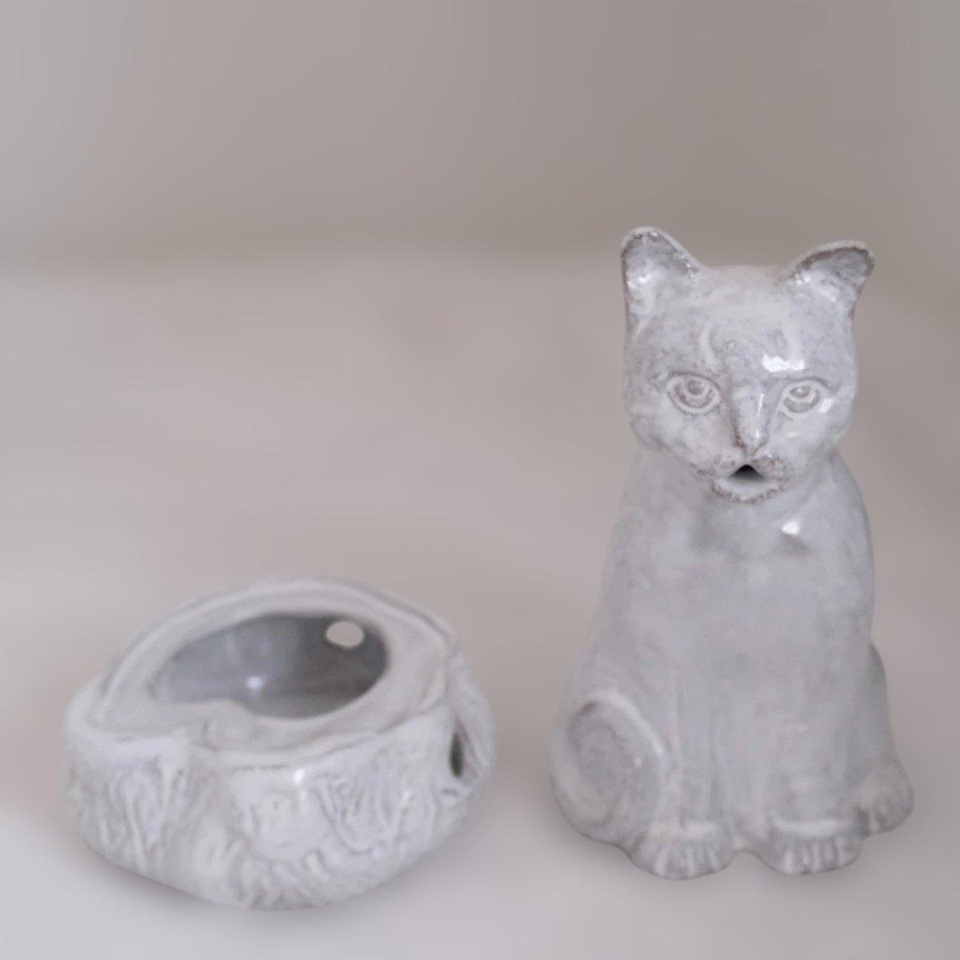 アスティエ インセンスバーナー セツコキャット 未使用品 美品 setsuko