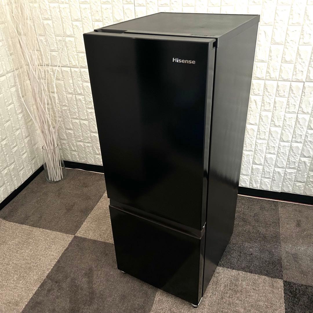 都内23区送料無料❗️ 冷蔵庫　洗濯機　電子レンジ　ブラック家電３点セット✨