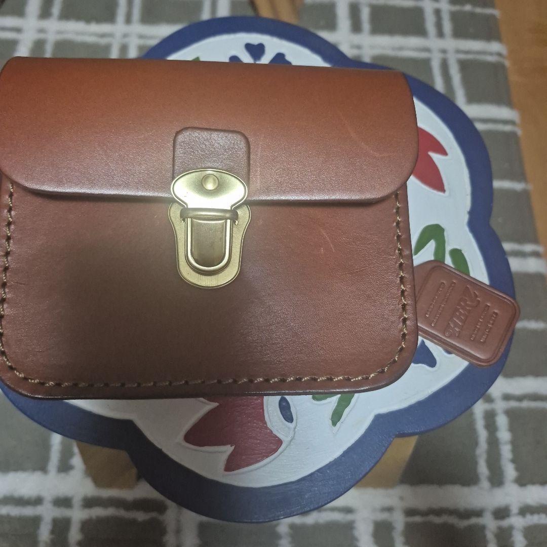 【新品】広瀬すず着用HERZ ブラウン ウエストポーチチョコ