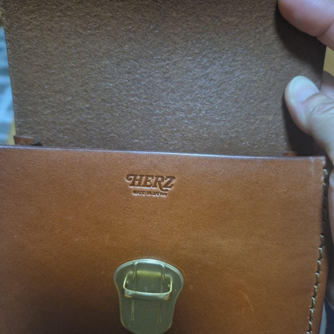 【新品】広瀬すず着用HERZ ブラウン ウエストポーチチョコ