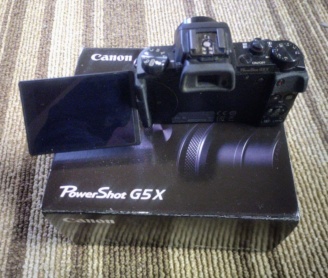 故障品 Canon PowerShot G5 X 本体