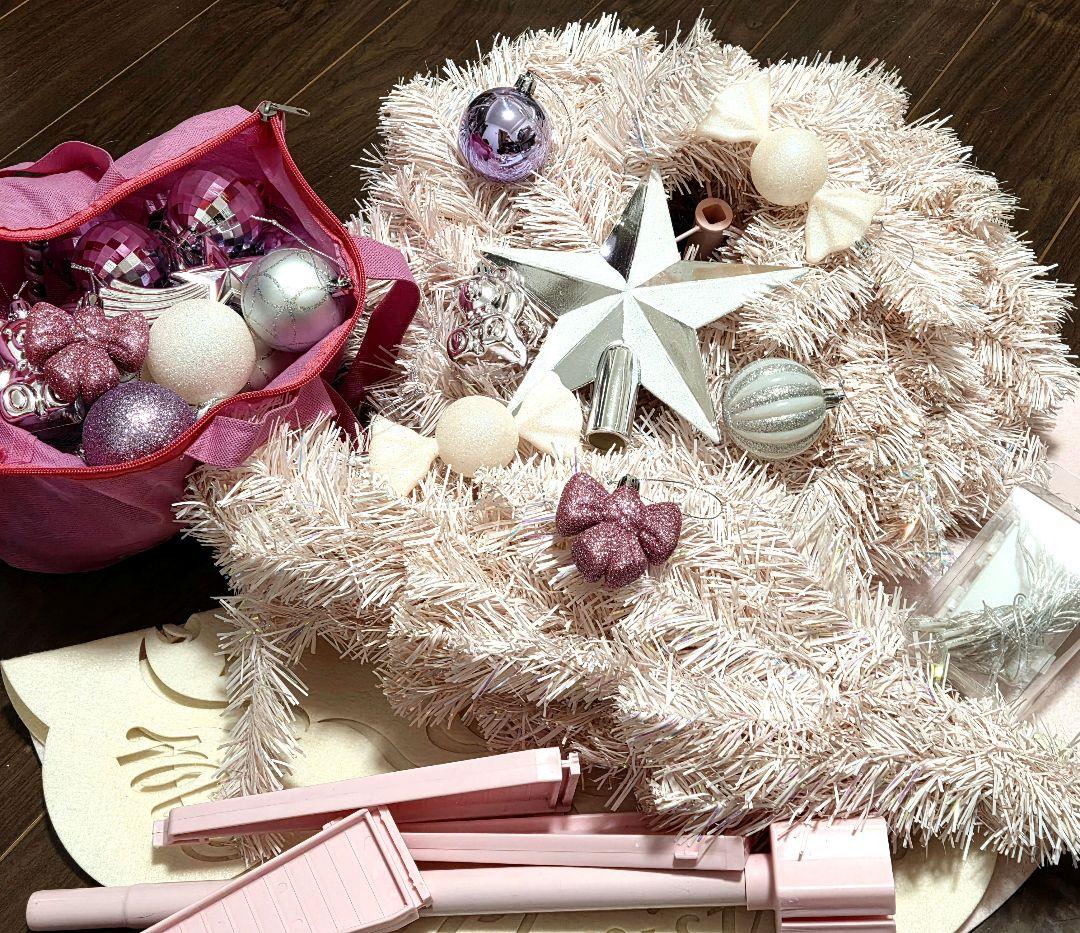 Francfranc ピンククリスマスツリー150センチ