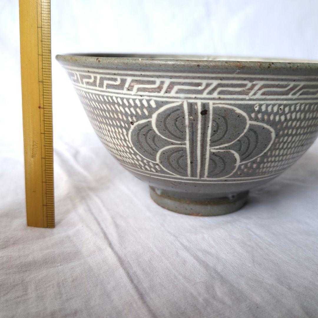 三島茶盌　駕洛窯　楽山