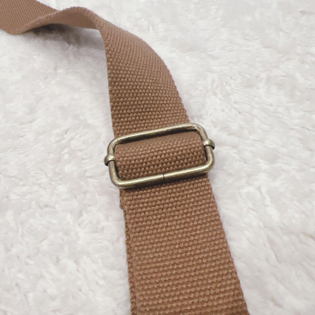 わちふぃーるど ダヤン 猫耳 レザー ショルダーバッグ 本革 茶 ブラウン