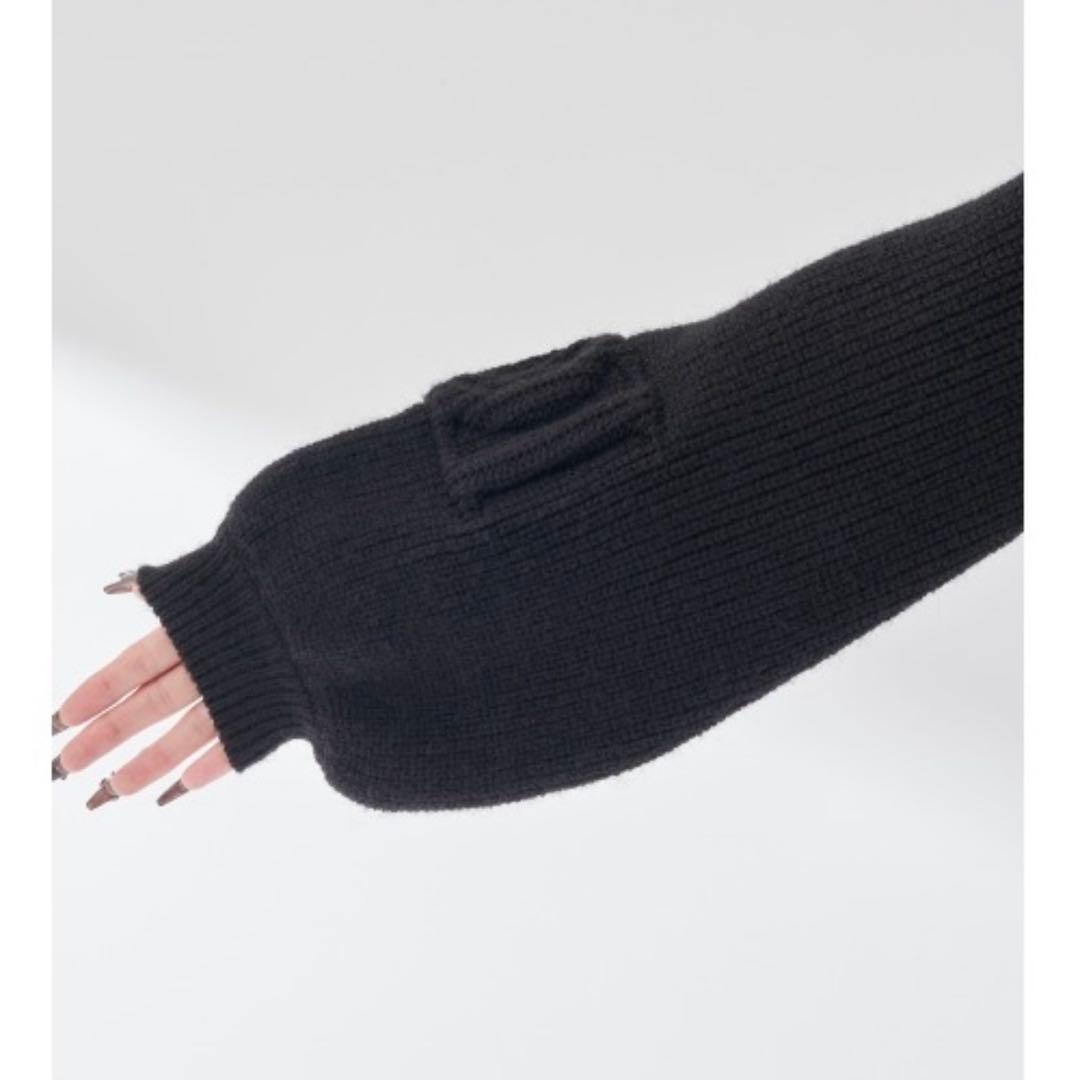 Darich ドッキングミドルウエストミニワンピ　ブラック　タグ付き