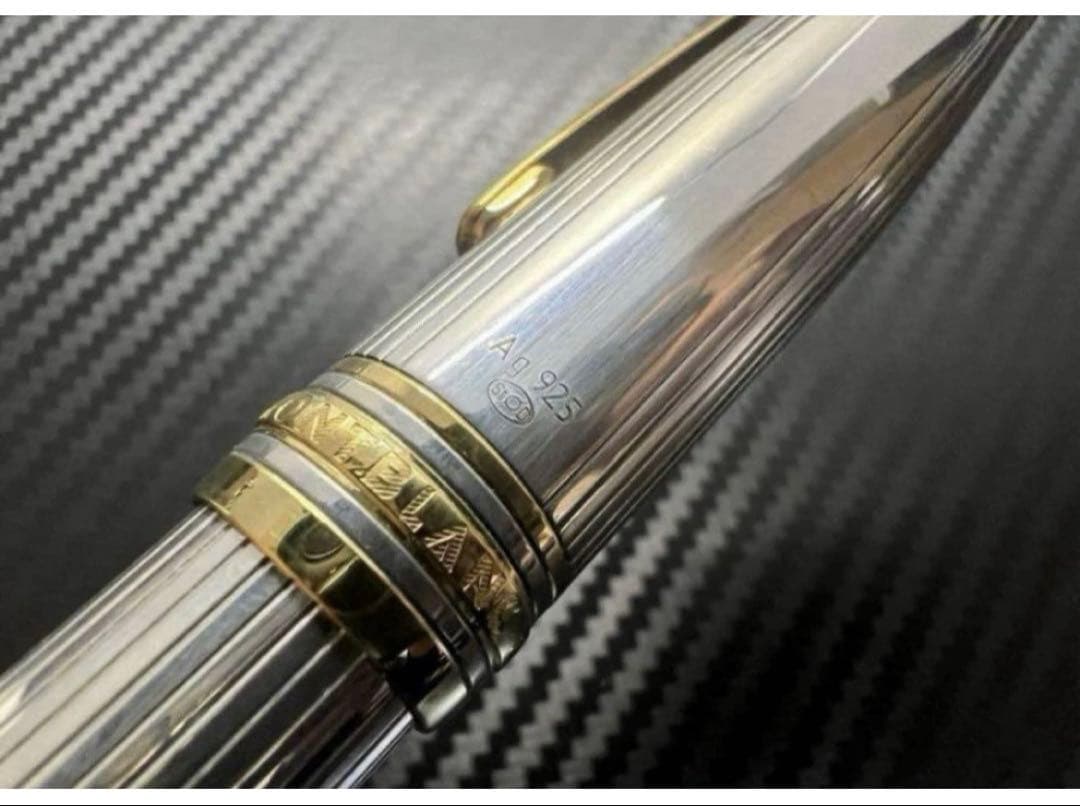 美品 モンブラン マイスターシュテュック 1468 ソリテール 万年筆 M 中字