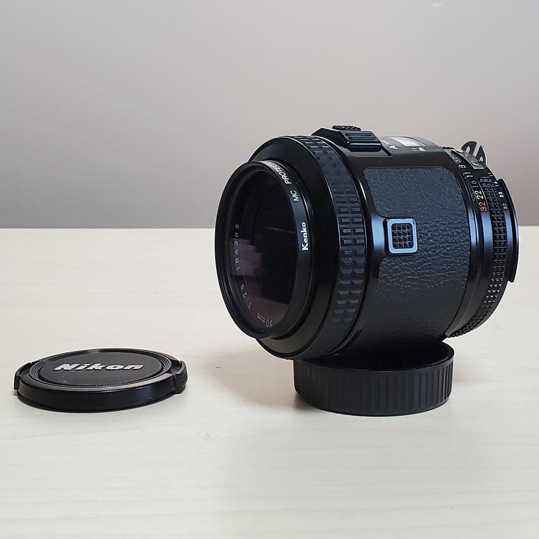 希少 Nikon AF NIKKOR 80mm F2.8S 単焦点