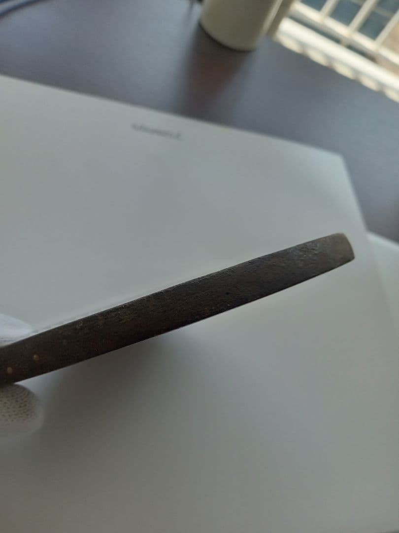 和鏡（古鏡）　桜花垂藤双鳥図　鎌倉時代