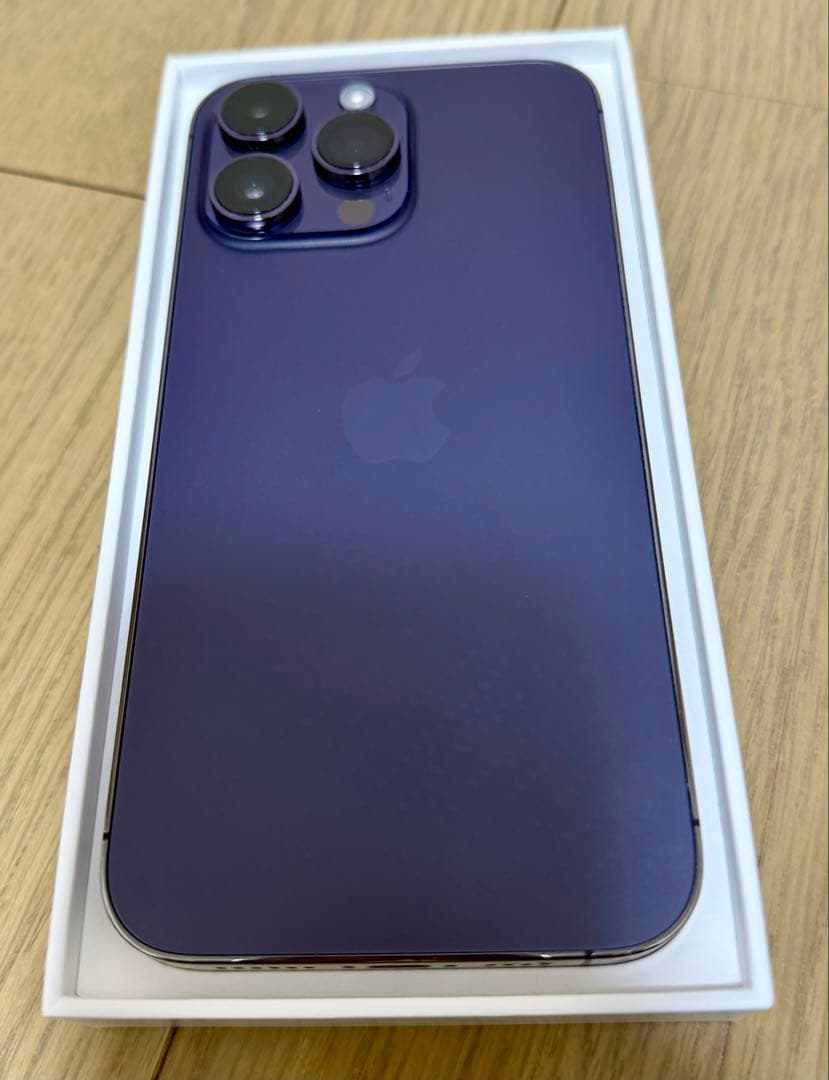 iPhone14 Pro Max 128GB パープル 本体 SIMフリー 美品