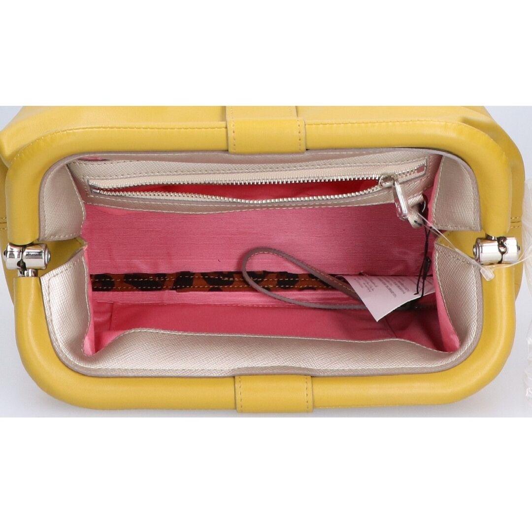 A.D.M.J. がま口ショルダーバッグ マスタード