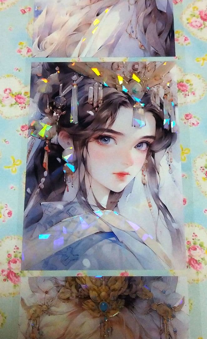 廃盤品✩J835＃旧约(贝壳光)听风芥尘切り売り海外人物女の子AIマステ