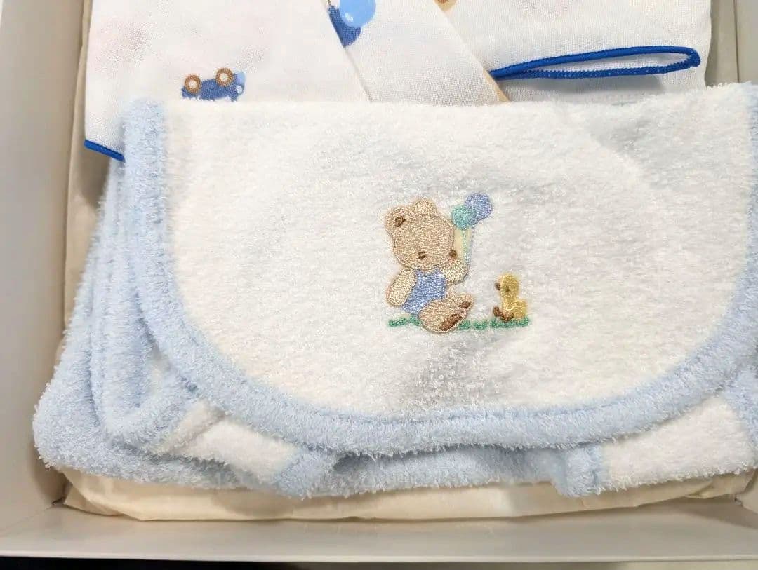 【ファミリア】ロンパースギフトセット（男の子用）