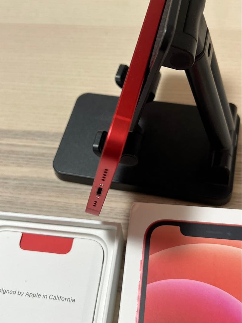 【美品】iPhone12 64GB レッド 箱あり 送料無料