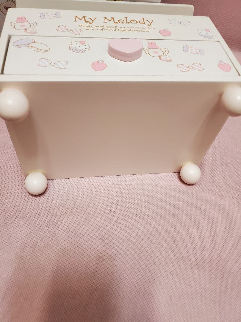 レア　　マイメロ　木製アクセサリーケース