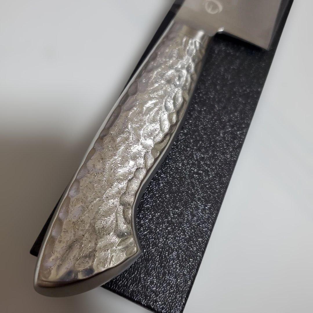 メルカエル　燕熟の技　　鎚目三徳包丁　18cm 新品未使用