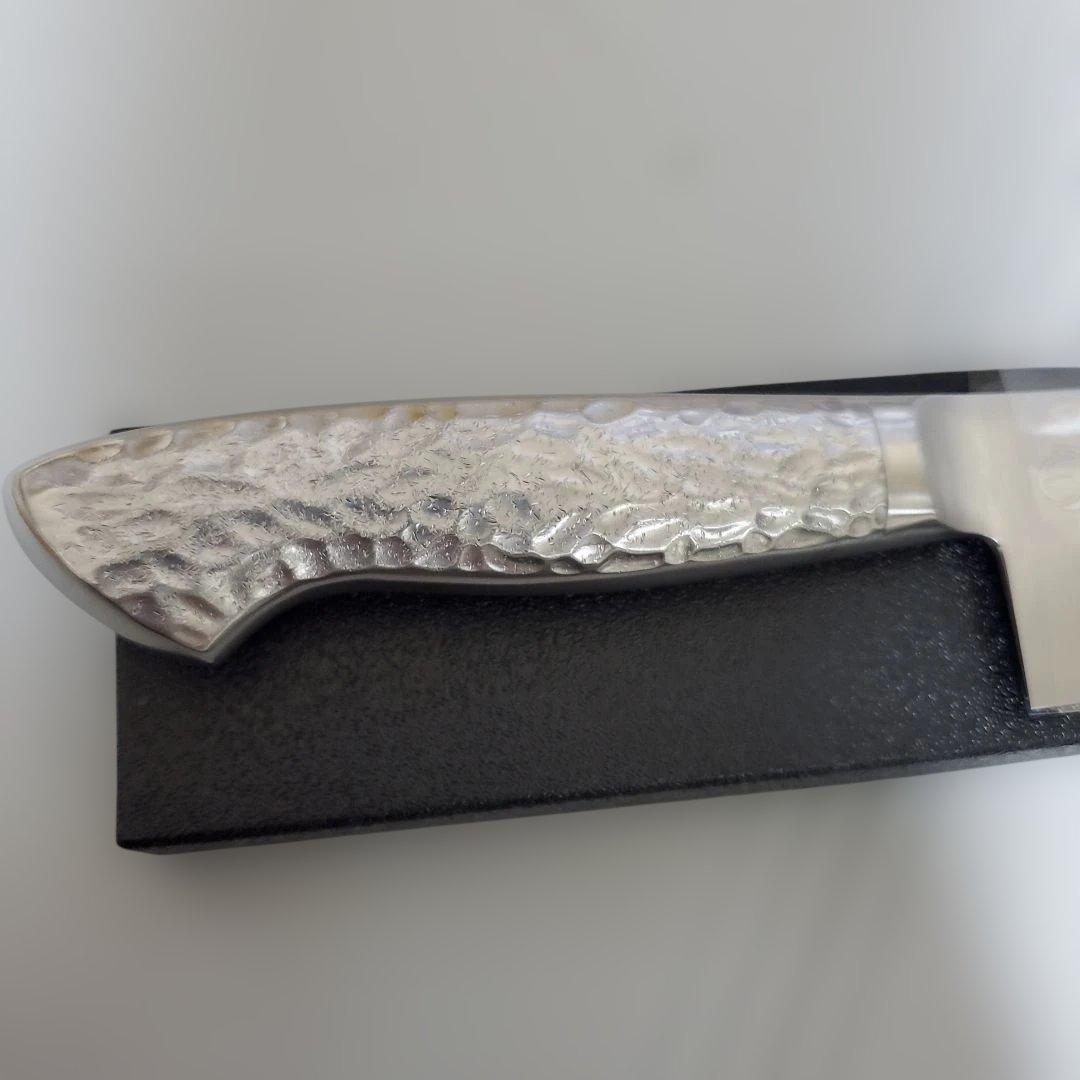 メルカエル　燕熟の技　　鎚目三徳包丁　18cm 新品未使用