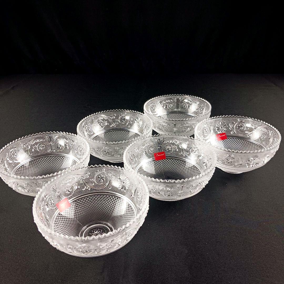 Y3105 バカラ アラベスク スモールボウル 6客セット 箱付　　ten