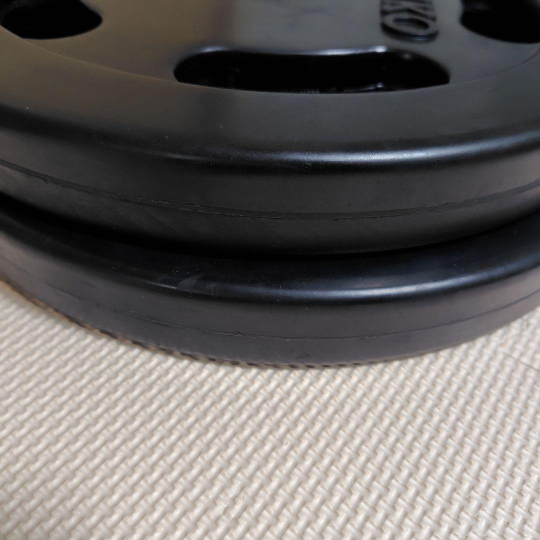 IVANKO ダンベルプレート 10kg 2枚セット ラバープレート 28mm