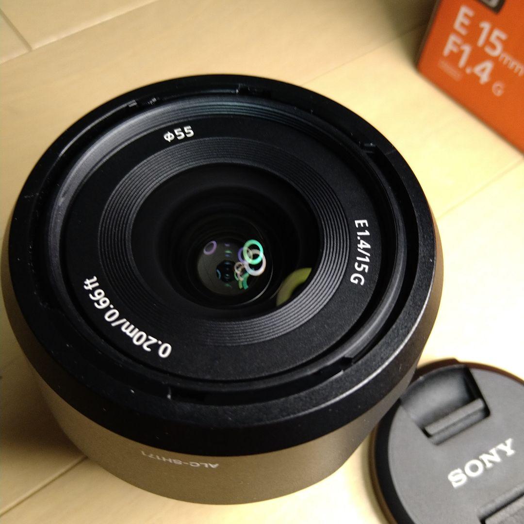 SONY E 15mm F1.4 G Eマウント SEL15F14G