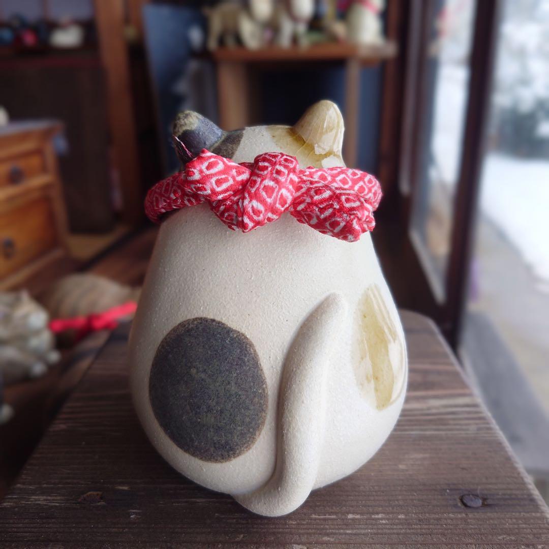 瞑想ねこ　三毛猫(〃ω〃)ミケさん