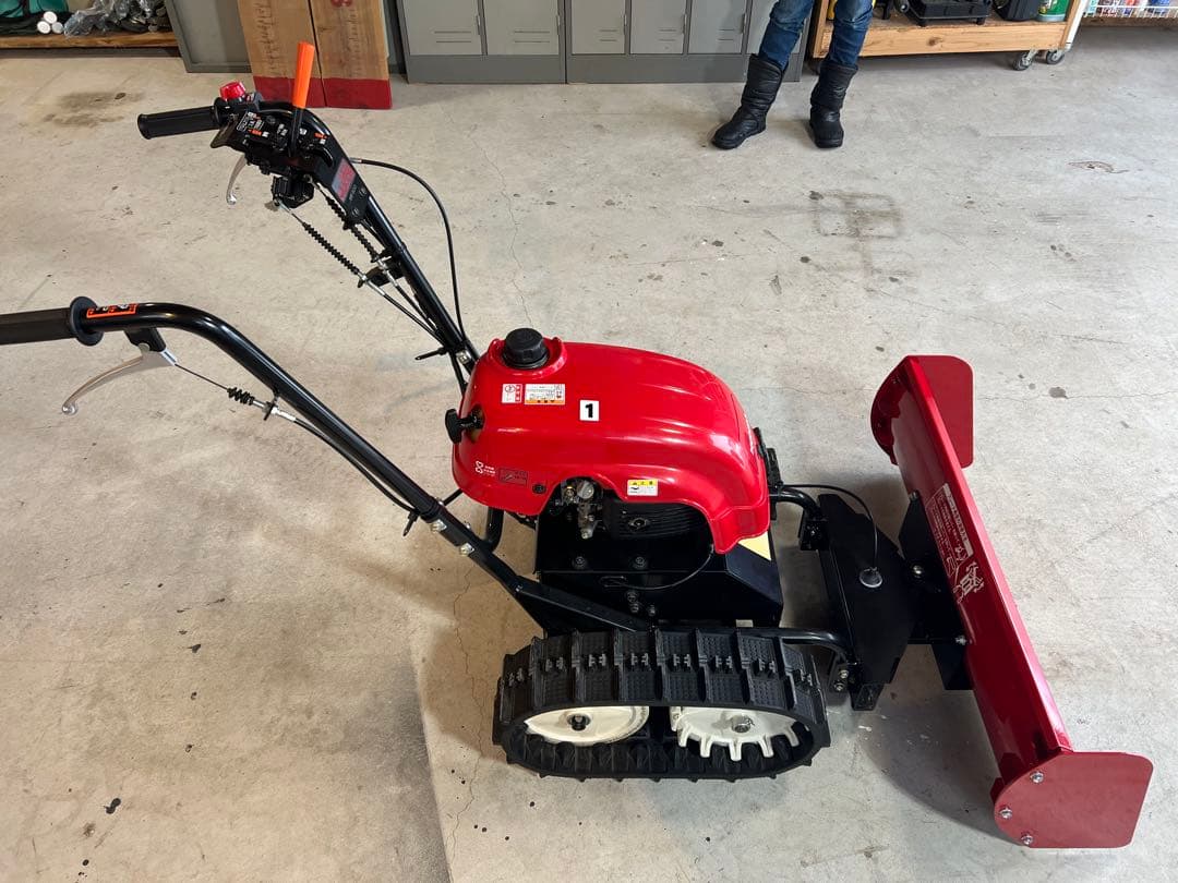 ホンダ 除雪機 赤 キャタピラ式