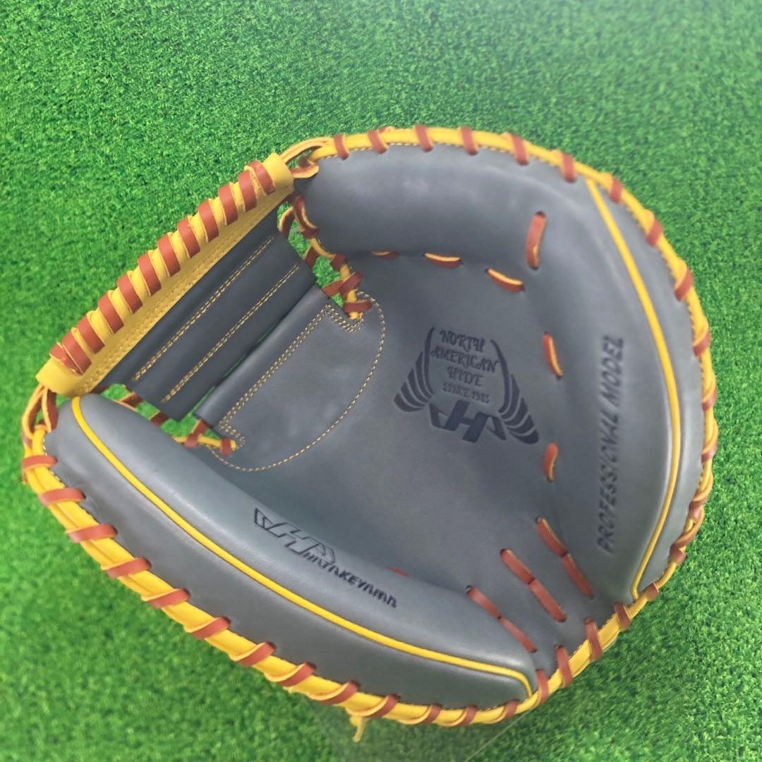 ハタケヤマ HATAKEYAMA キャッチャーミット 硬式 捕手 右投げ 432